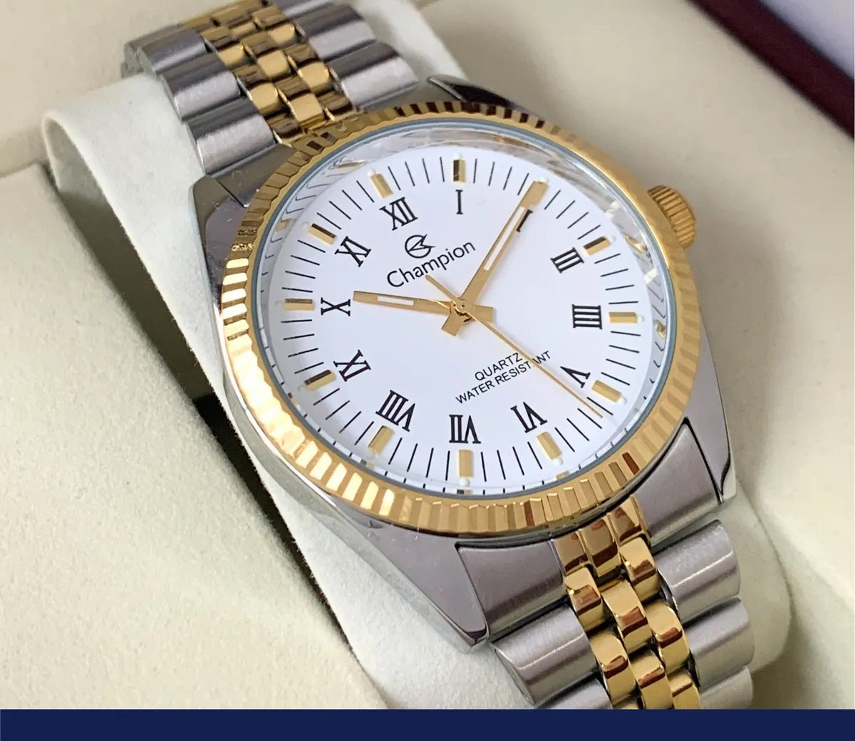 Relógio Champion Masculino Presidente Misto