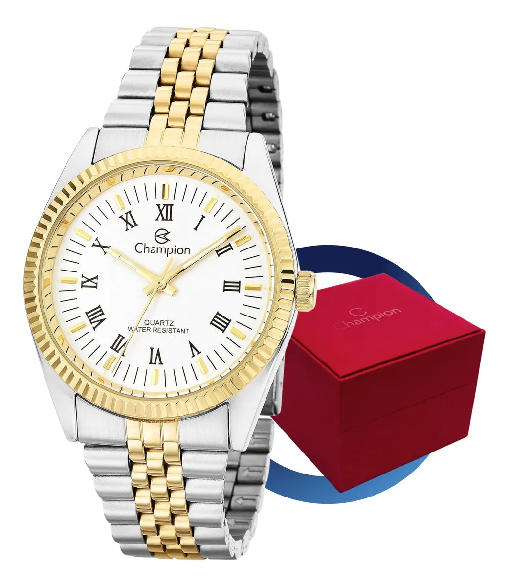 Relógio Champion Masculino Presidente Misto